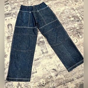 Vintage 90s Y2k Shadow Boy Diss Jeans Mens Hip Hop Baggy Streetwear Size 36x34